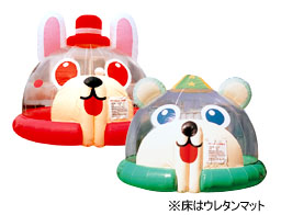 バルーンドームうさぎ・くま